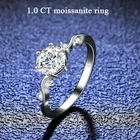 Женское кольцо с цветочной границей, Серебряное Ювелирное Украшение