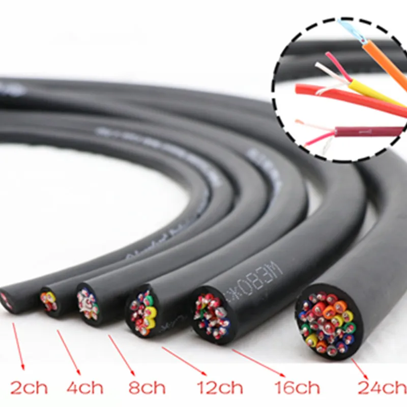 Высококачественный аудио Новый 8-канальный змеевидный кабель XLR многоканальный