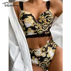 Женское боди без рукавов Tobinoone, с V-образным вырезом, Летний Пляжный комбинезон, 2020