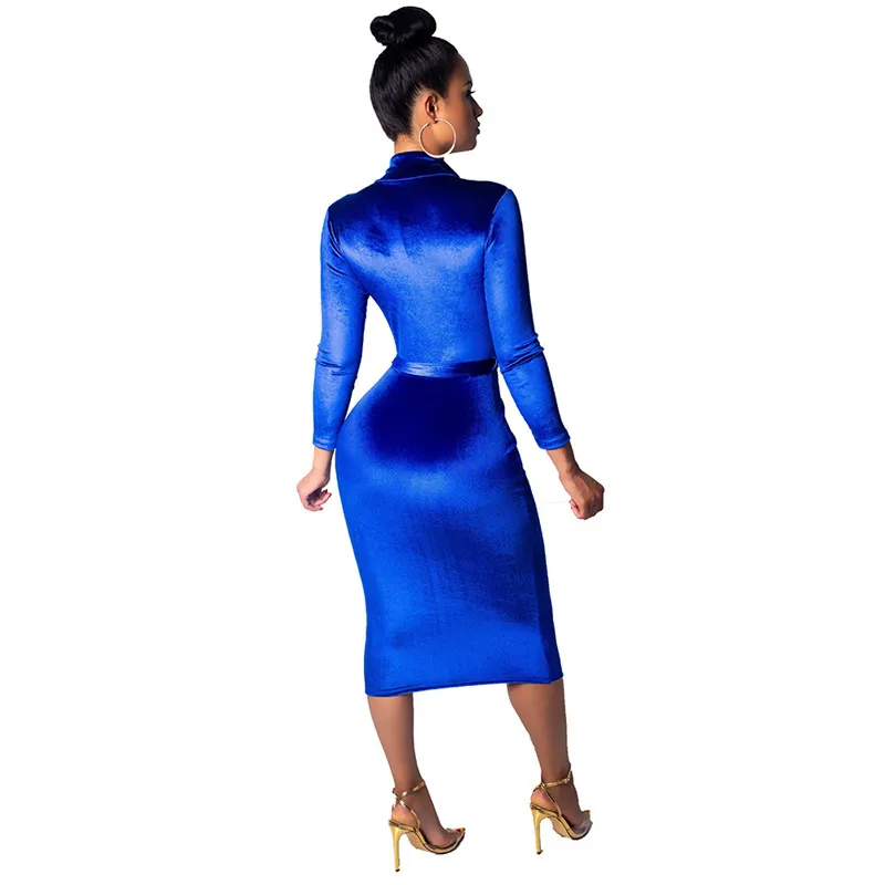 2021 Женское зимнее пальто с длинным рукавом вельветовое платье элегантный