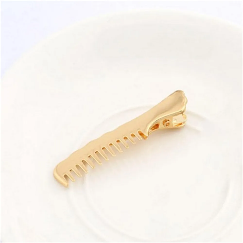 1 шт. модная заколка для волос в Корейском стиле металлическая Нескользящая