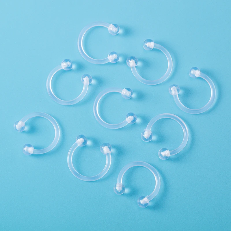 Кольцо для пирсинга носа 5 шт |