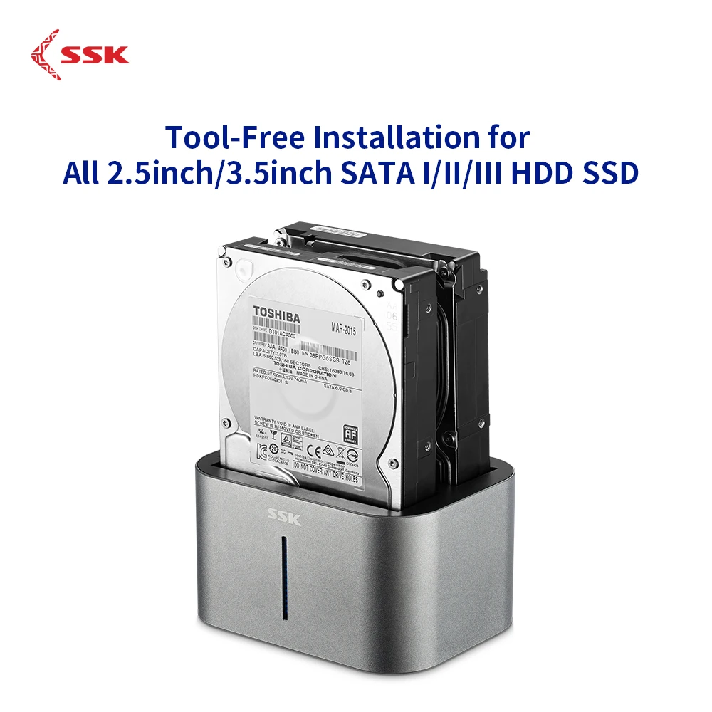 Стыковочная станция SSK для внешних жестких дисков 3 0 и 2 5 дюйма USB к SATA|Корпус