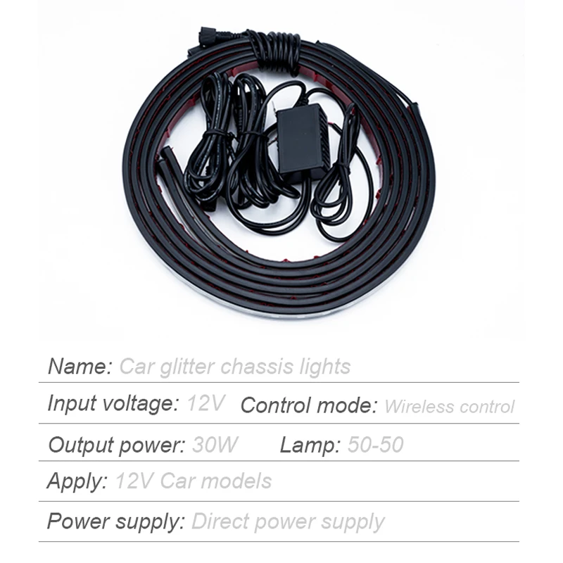 12 В Автомобильный светодиодный атмосферсветильник пульт дистанционного