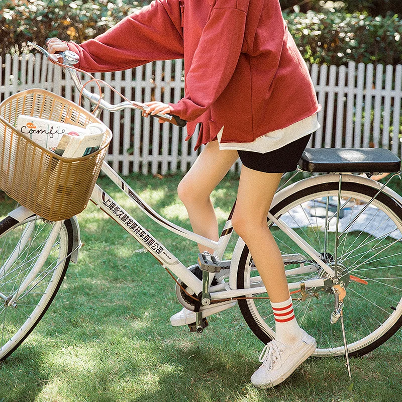 Женские короткие носки с тремя полосками новые модные хлопковые белые женские