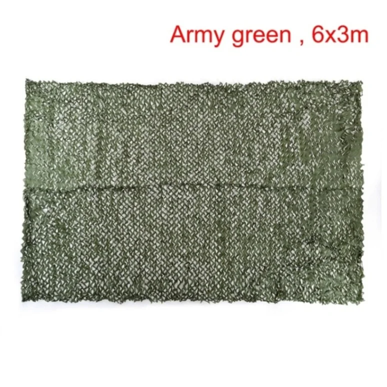 Army green 6x3m Походная камуфляжная охотничья Военная камуфляжная сетка лесная армейская тренировочная камуфляжная сетка Чехлы для наблюдения за птицами палатка - Цвет: Army green 6x3m