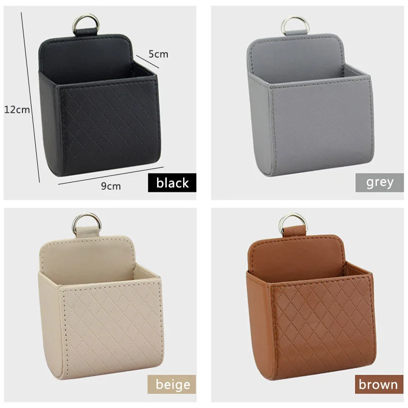 

Portable Car Air Conditioning Outlet Boxes Creative Car Storage Bucket Mobile Phone/Cigarette Vent Household Storage Boxs
