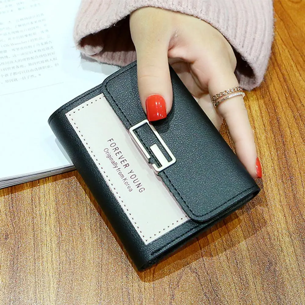 Женские кошельки Маленький модный бренд кожаный кошелек женская сумка для карт