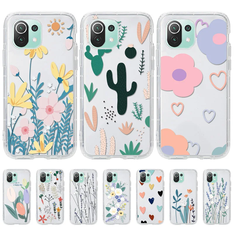 

Phone Case For Xiaomi Mi 10T Pro Cases Cute Funda Mi 10T 10 CC9 Pro Lite Redmi K30S Note 9 10Lite Transparent Soft Silicone Case