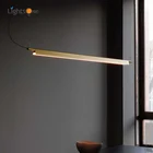 Подвесной светильник для ресторана, бара в скандинавском стиле, креативный, для кабинета, рабочего стола, художественные подвесные светильники