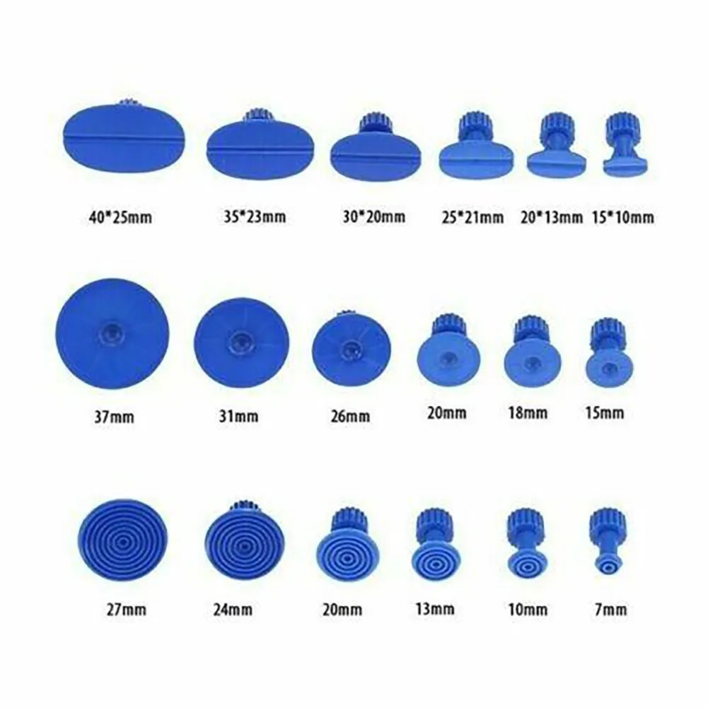 

120pcs Dent Repair Tool Accessories Blue/red Car Paintless Lifter Glue Tabs