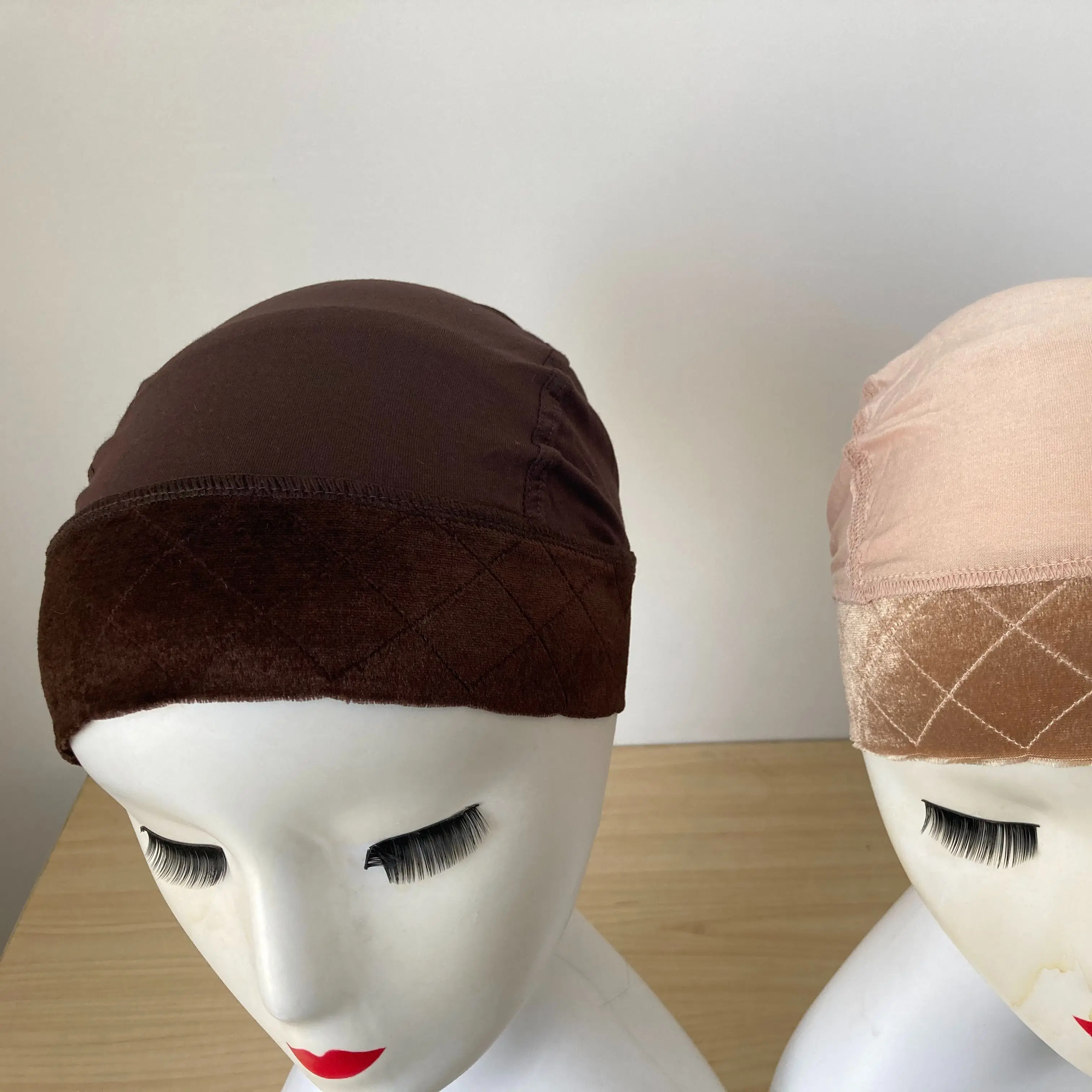 S Wig Grip Cap с регулируемой липучкой для пациентов раком бархатная головная повязка
