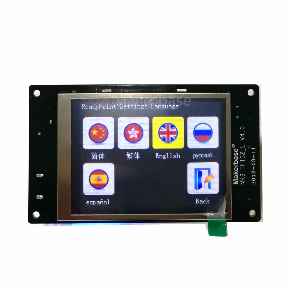 MKS Rumba Plus плата + TFT32 v4.0 ЖК дисплей модуль 3d принтер беспроводной Wi Fi хорошая печать