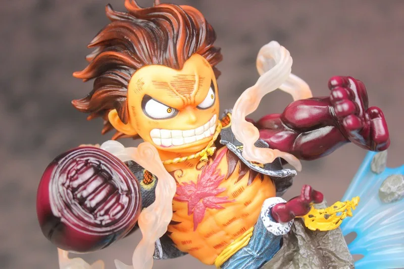 Аниме One Piece Monkey D Luffy GEAR 4 KONG GUN GK статуя ПВХ экшн фигурка Коллекционная модель