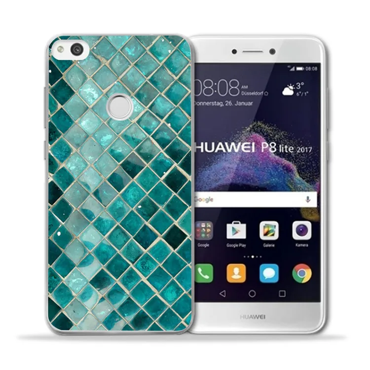 Черно-белый клетчатый чехол для телефона huawei P10 Plus P20 Pro P30 mate 9 10 20 Y5 2017
