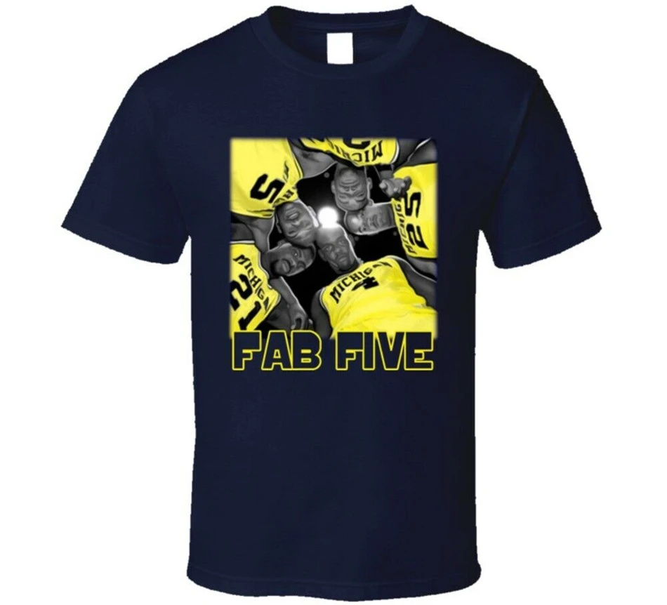 Fab Five Basketball Chris Webber Galena Rose футболка Повседневная хлопковая унисекс|Мужские