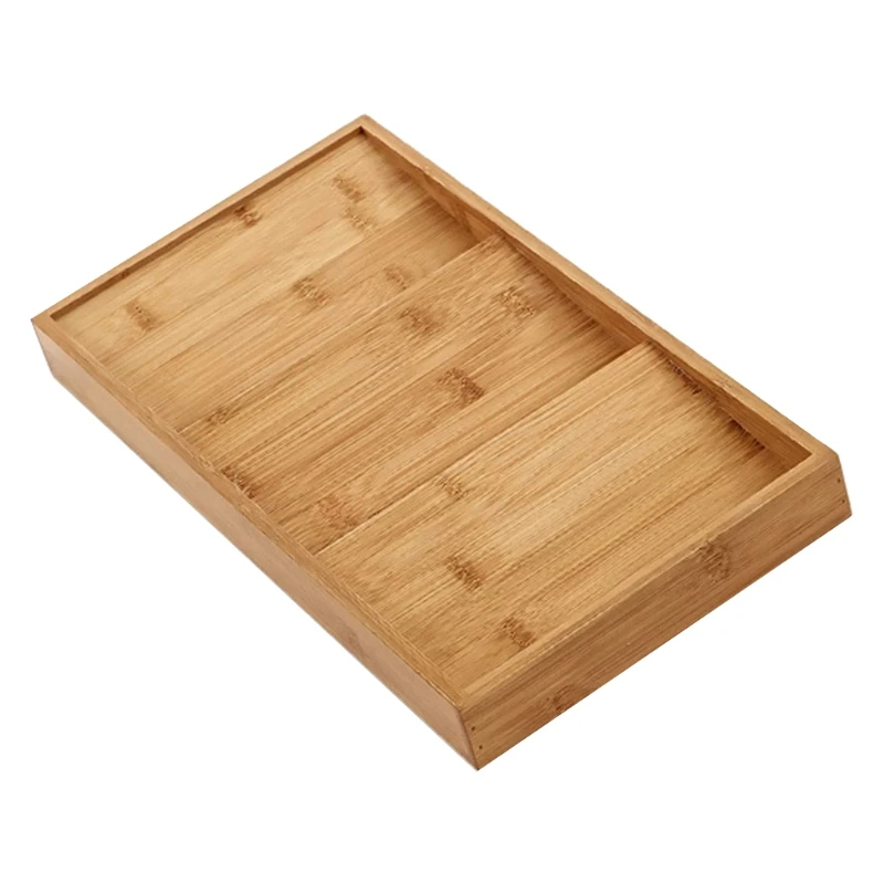 

Spice Rack Organizer 3-Tier Wood Seasoning Drawer Tray 12 Jars Holder Shelf Kitchen Supplies