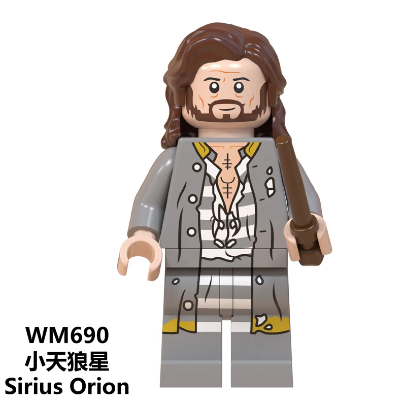 WM690 Harrys серии potters Салазар Слизерин Дамблдор Корнелиус Ровена Griffindor Хагрид строительные блоки детские игрушки подарок WM686 - Цвет: WM690