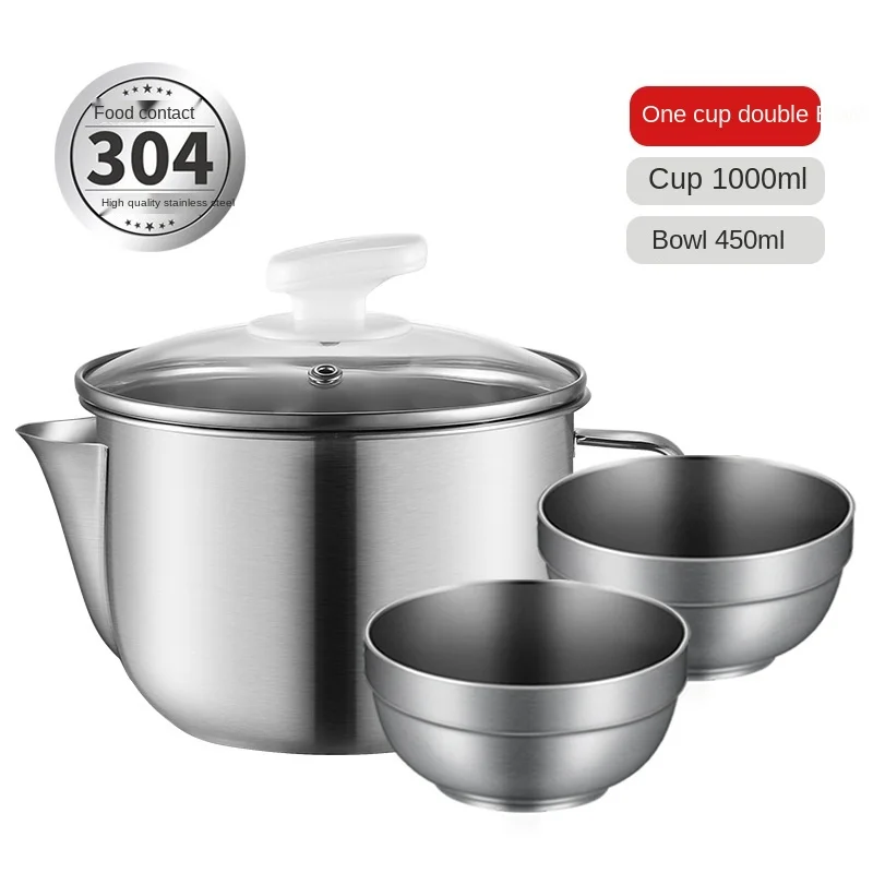 

Artifact Household Stainless Steel Oil-Separating Soup Pot Kitchen Oil Filter Confinement To Oil And Drink Soup And Filter Oil