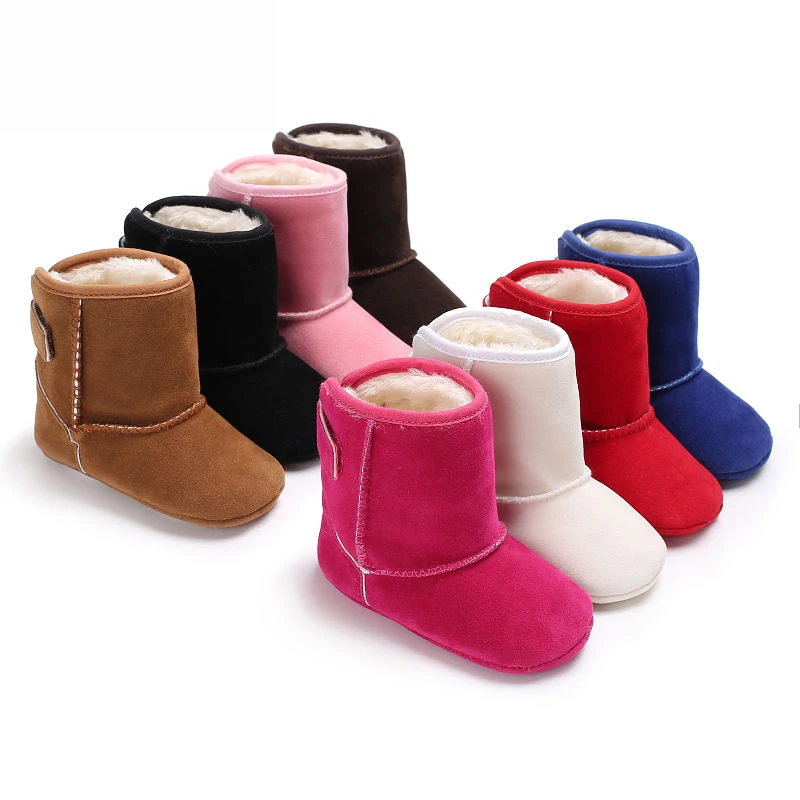 Newborn Baby Girl Boy Winter Infant Toddler Snow Cotton Boots Soft Sole Booties Baby Toddler Shoes Baby Boots 0-18M