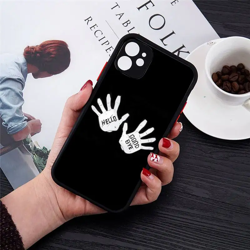 

New TV The Umbrella Academy Phone Case matte transparent For iphone 7 8 11 12 plus mini x xs xr pro max cover
