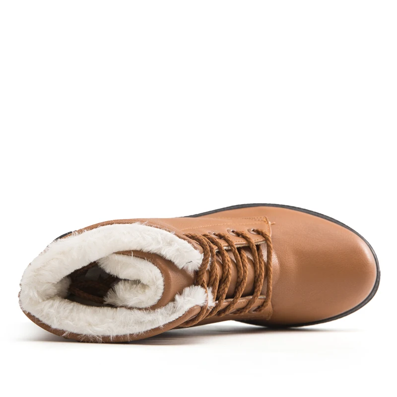 2020 зимние женские ботильоны сохраняющие тепло ботинки на меху водонепроницаемая