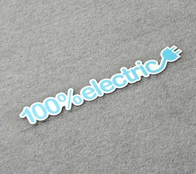 Автомобильный Стайлинг винил Новая Энергия 100% Электрический авто окно кузова