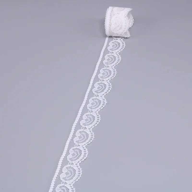 Кружевной рулон для отделки 10 ярдов узоры кружевная лента шитья рукоделия