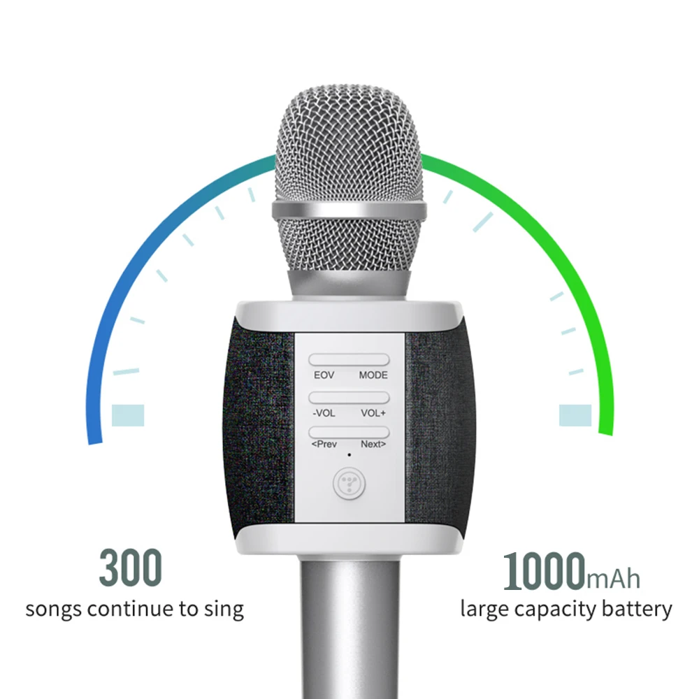 2020 TOSING 027 беспроводной караоке микрофон Bluetooth динамик 2-в-1 Ручной записи вокала
