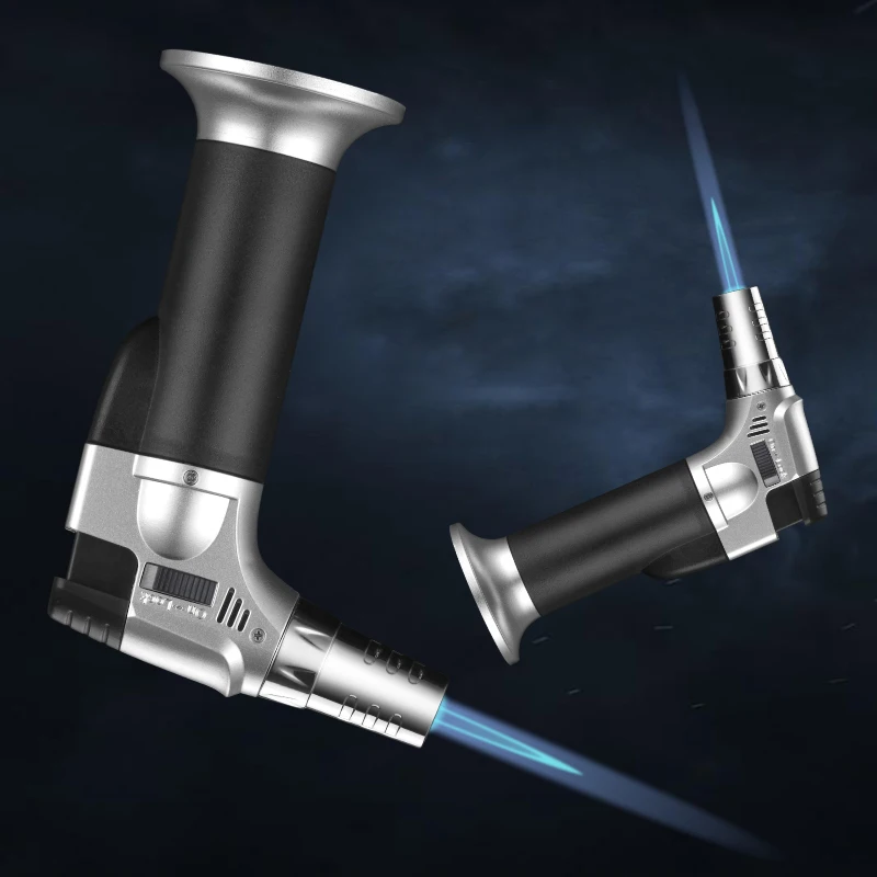 Барбекю Кухня Пособия по кулинарии металла газовая зажигалка бутан 1300C Turbo легче