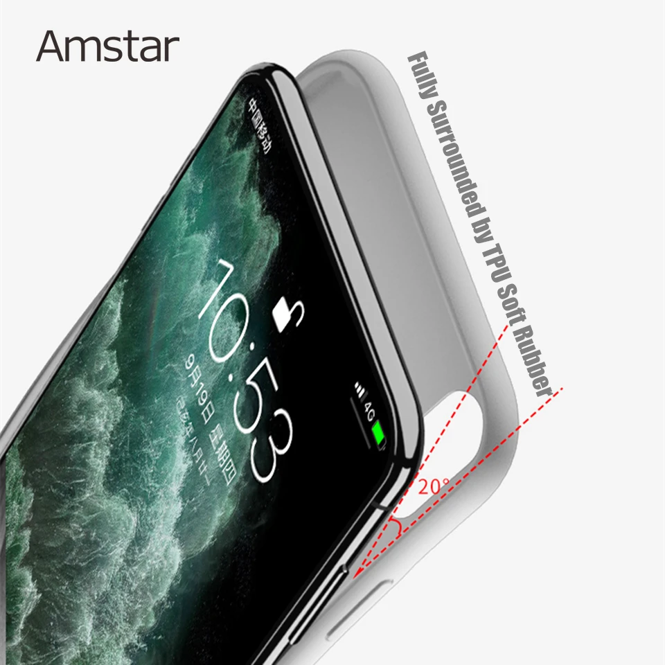 Чехол с внешним аккумулятором Amstar для iPhone X XR XS Max | Мобильные телефоны и