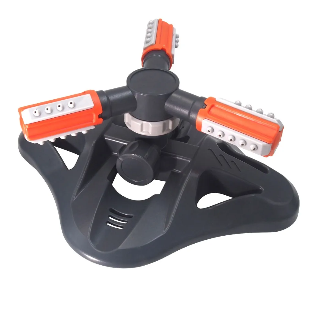 Система полива газонов с вращающимся импульсным распылителем садовая система