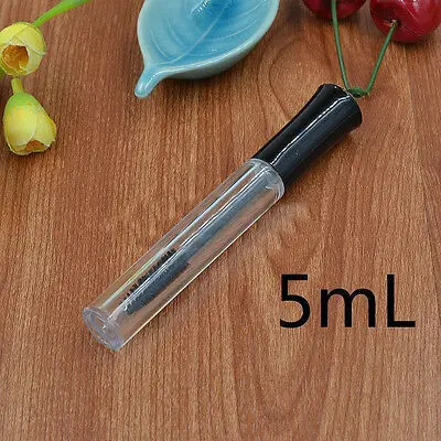 

10pcs 5ml black empty mascara tube mascara vial container cap liquid eyelash makeup tool