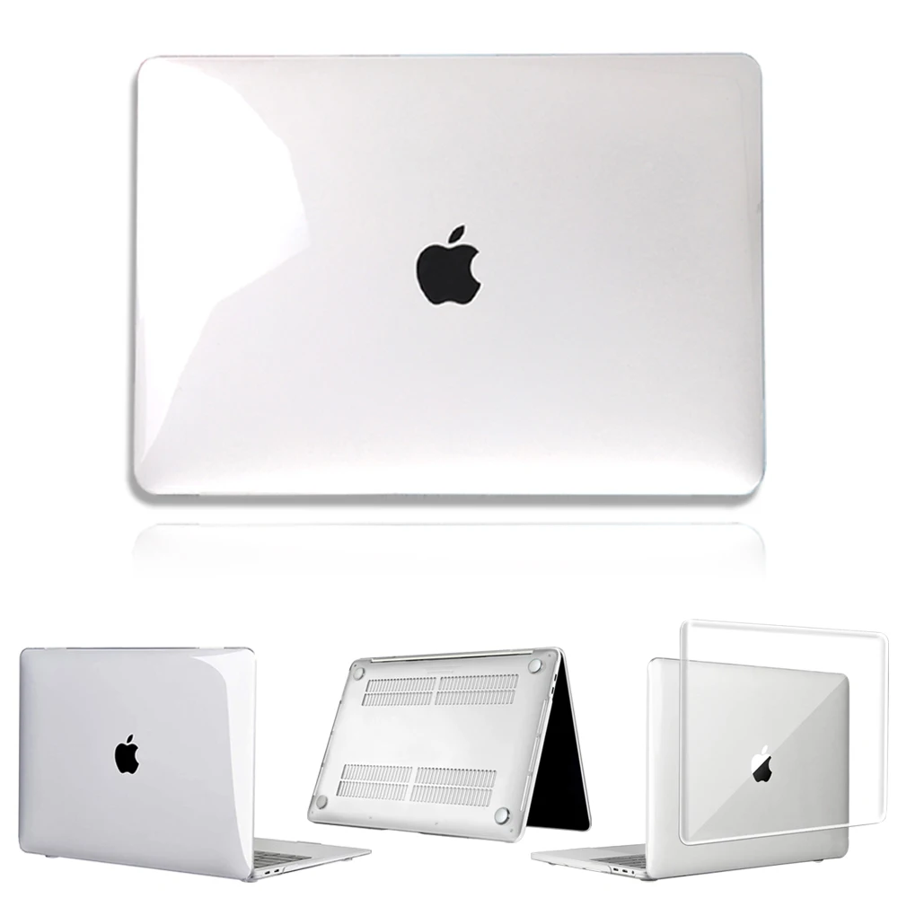 

Laptop Case for Apple Macbook Air 13" A2337/A2179 2020/Air 11"/MacBook Pro 13/15/16" Portable Crystal Hard Shell Protective Case