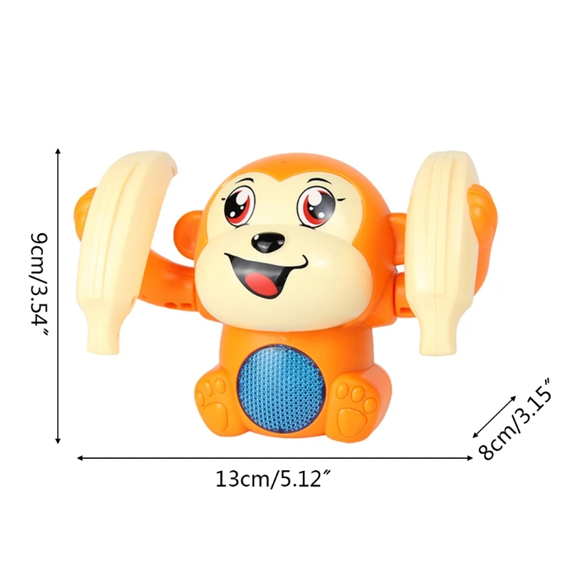 

Educational Voice Control Toy Touch Control Music Toy Dancing Toy Rolling Monkey