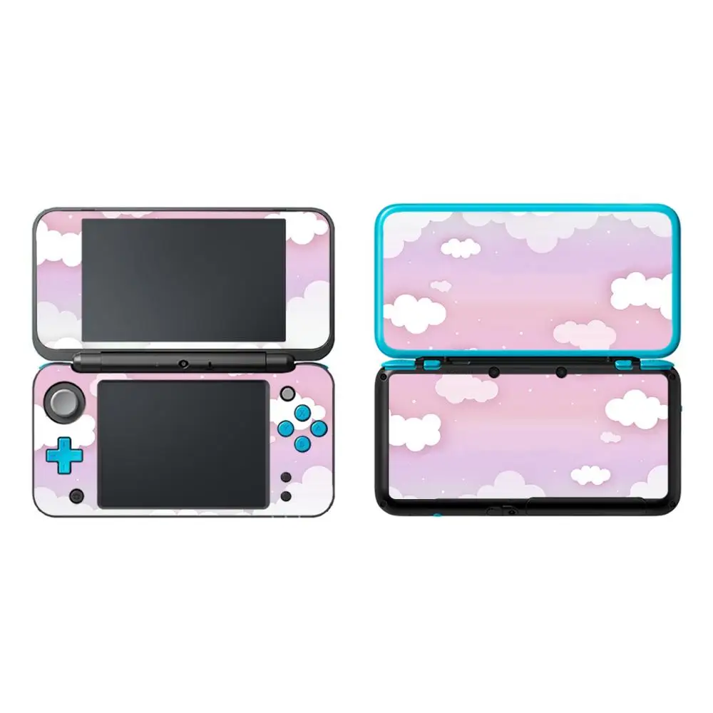 Pure Pink Cloud Decal Skin Sticker Cover for New 2DS LL XL Skin Sticker for Nintendo 2DSLL Vinyl Skin Sticker Protector