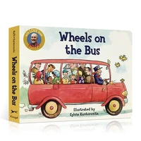 wheels on the bus cardboard books childrens books original books textbooks stationery