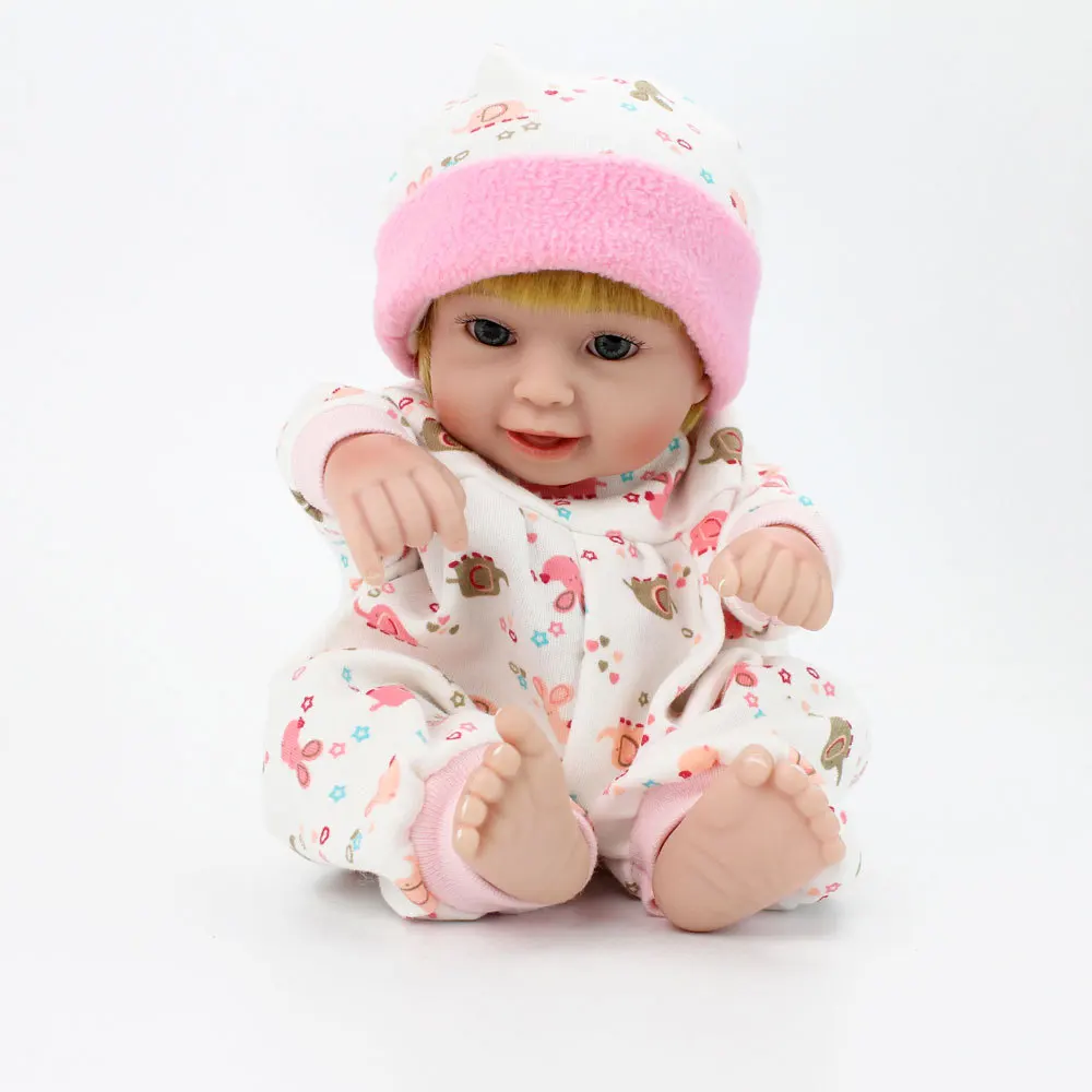 

Soft Silicone Reborn Baby Dolls Bebe Reborn Dolls Alive Lifelike Real Realistic Kid Menina Girl Toy Lying Doll For Birthday Gift