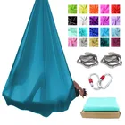 Комплект гамака PRIOR FITNESS, 5 метров, анти-гравитационное инверсионное оборудование для аэройоги, качели