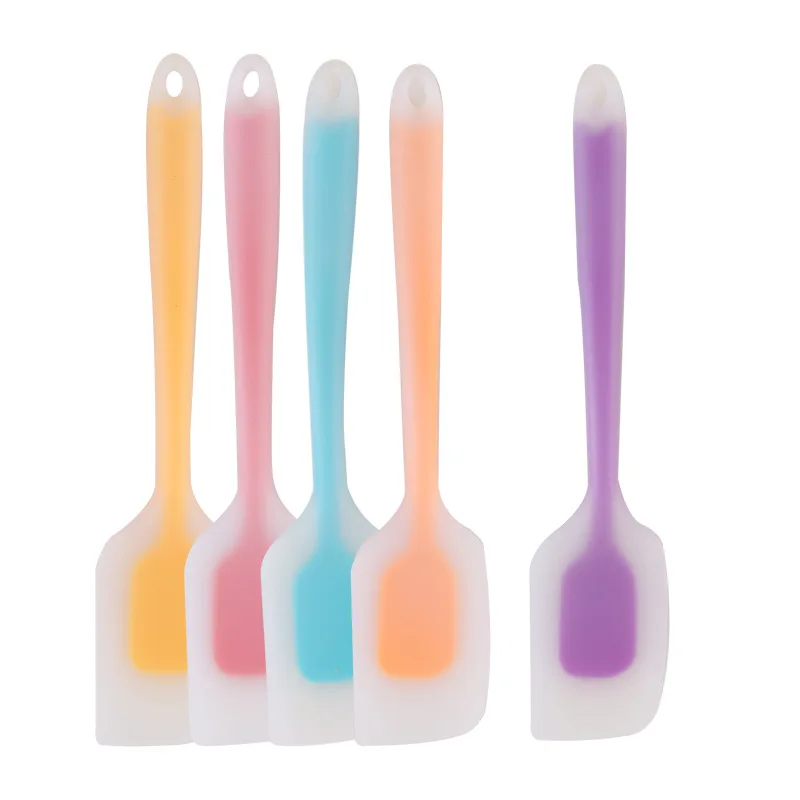 

1pc Spatula Kitchen Large Dual Sided Silicone Non-stick Heat-resistant Translucent Spoon for Kitchen Baking Stirring Mixing Tool