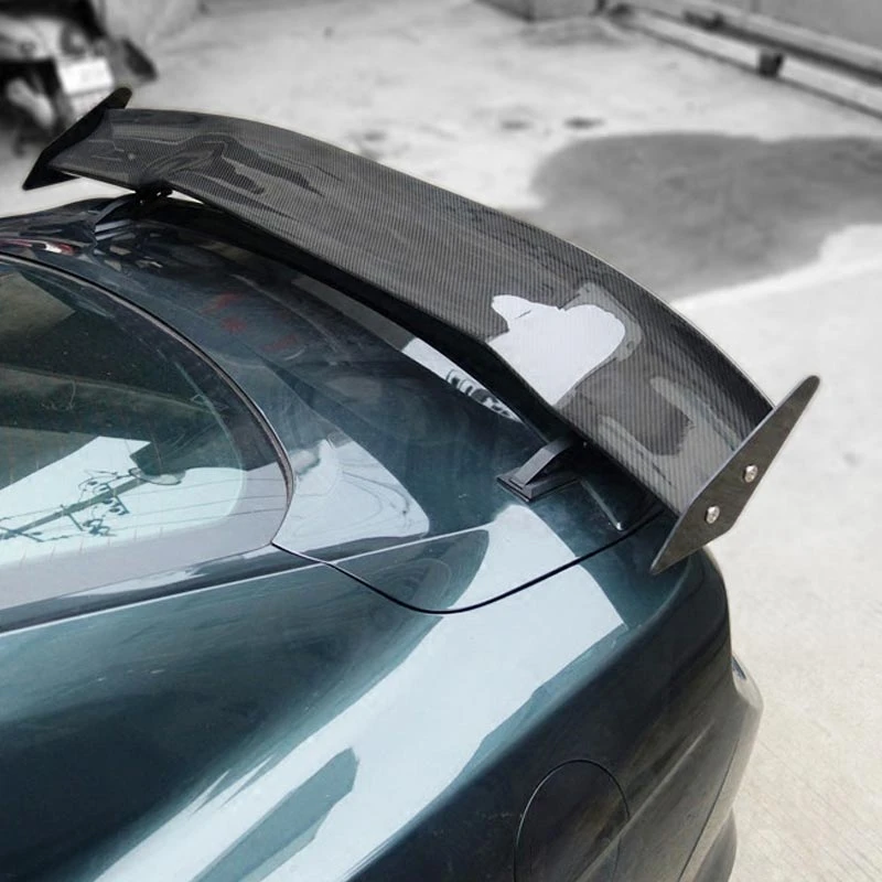 

APR style top quality real Carbon fiber Car Rear Trunk Spoiler Wing For Ford Mustang 2014-2018 or sedan models, drilling needed