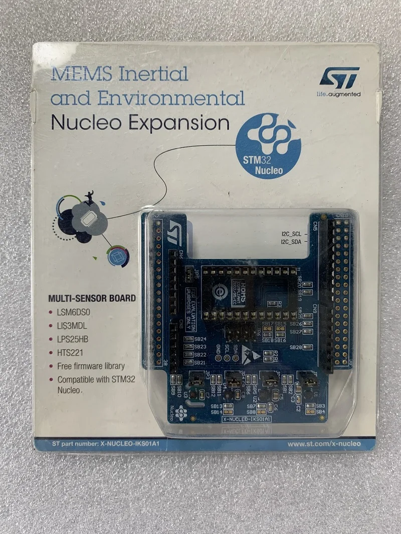 X-NUCLEO-IKS01A1 ST MEMS инерционная и окружающую среду Плата расширения для STM32 Nucleo лучшее