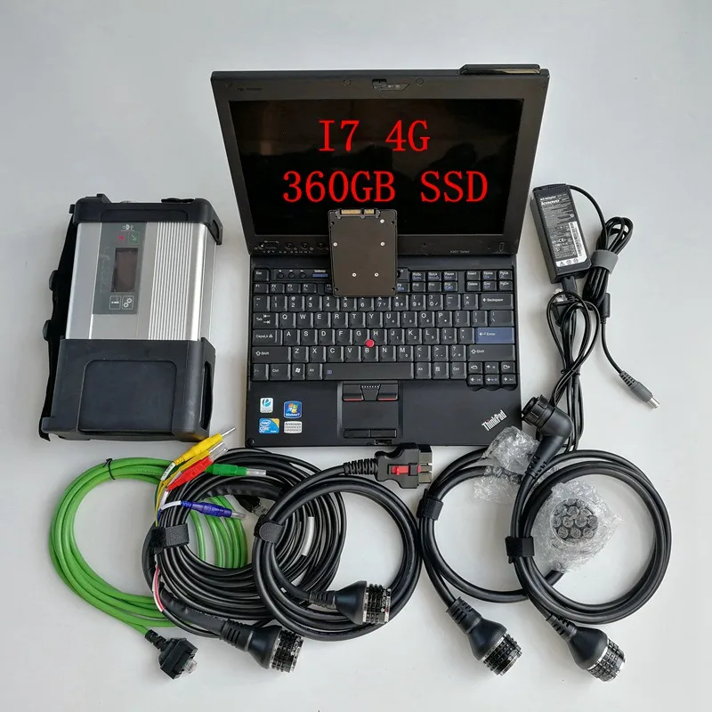 C5 SSD X201T I7 4G Б/у L-enovo ноутбук x201t планшет i7 4G сенсорный экран авто диагностический компьютер для mb star c5 с программным обеспечением V12. в SSD 360 гб - Цвет: C5 SSD X201T I7 4G