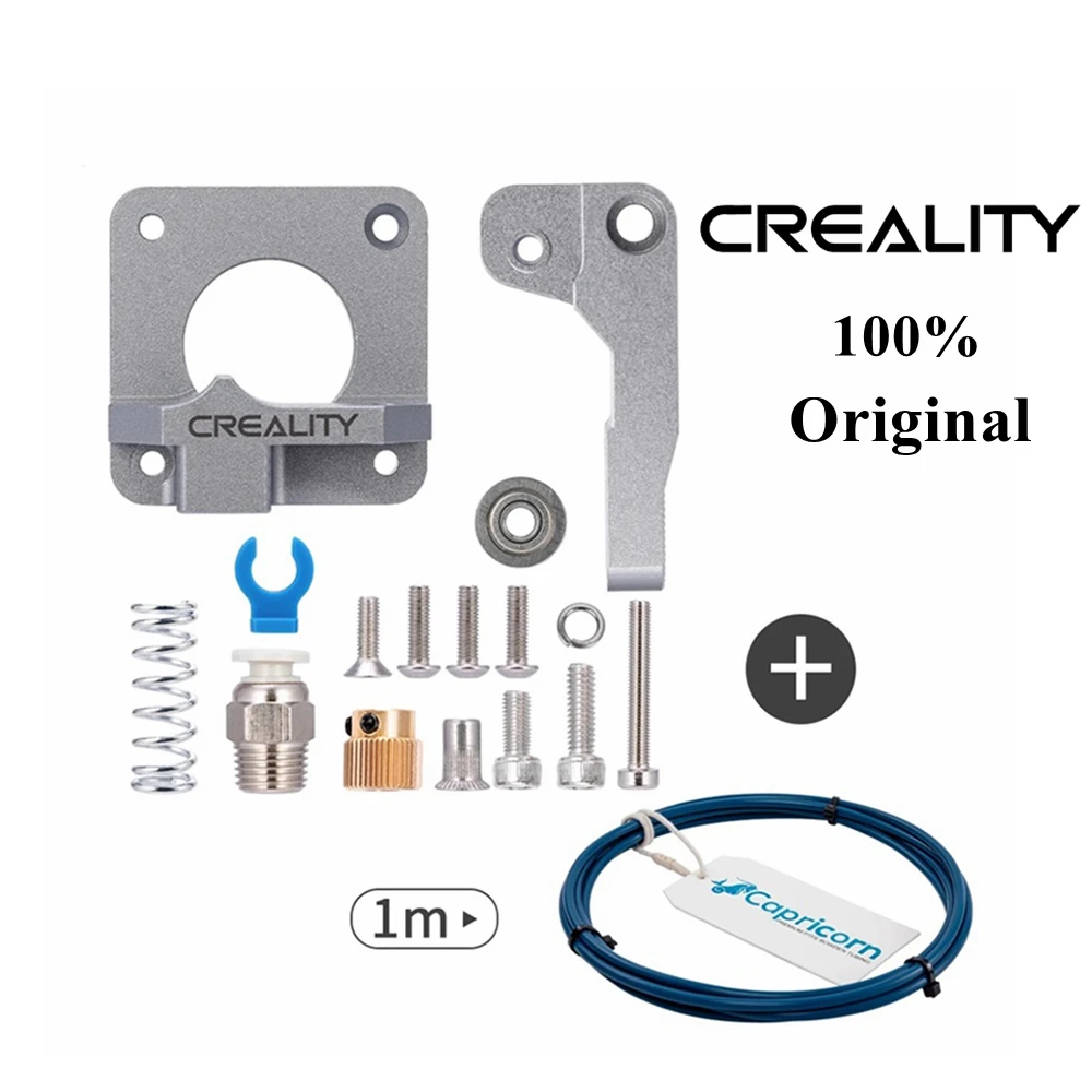 

Capricorn 1M Bowden PTFE Tubing XS Series + Creality Metal Extruder Kit for Ender 3V2/3 Pro/3/5/5 Plus/Pro/ CR Series Printers