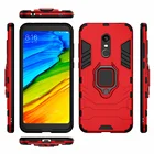 Чехол-накладка для Xiaomi Redmi 5 Plus, с кольцом-держателем, магнитный