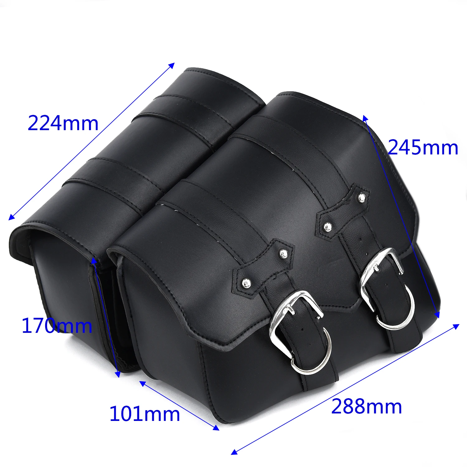 

Saddle Saddlebags Sportster bags XL883/1200 Black 2Pcs Vehicle Storage For Harley Sportster XL883 XL1200