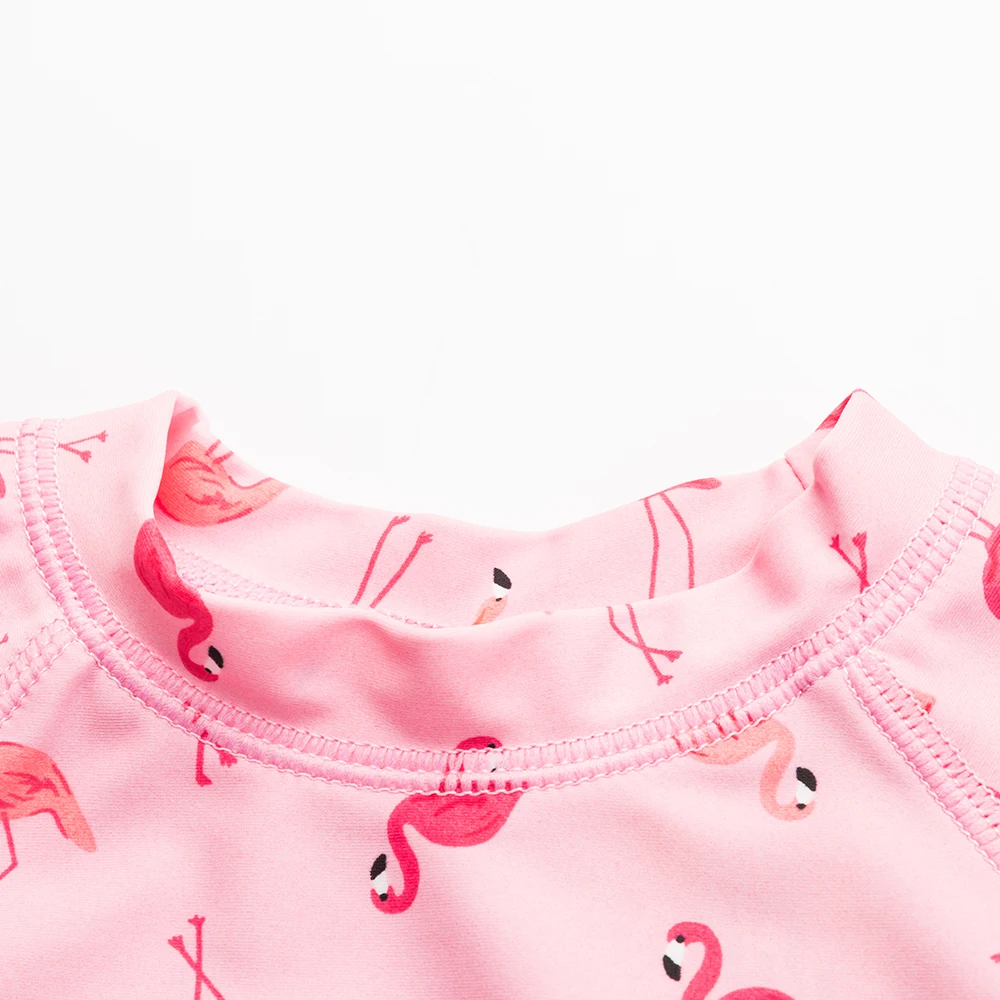 Wishere Two Piece Swimsuit Kids Girl's Beach Wear For Toddler Swimwear Baby Beachwear Kids Sun Protection Sunsuit