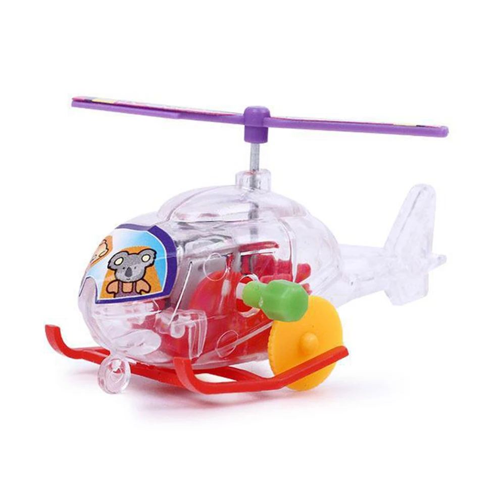 

Прозрачный мини-вертолет, заводная игрушка, пропеллер, спиннинг, маленький самолет, детские развивающие игрушки, подарок для малышей