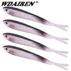 5 шт. Forktail Мягкая наживка для рыбы 7,5 см10 см Силиконовые Червячные рыболовные приманки, наживки Isca искусственные плавающие басы для ловли карпа