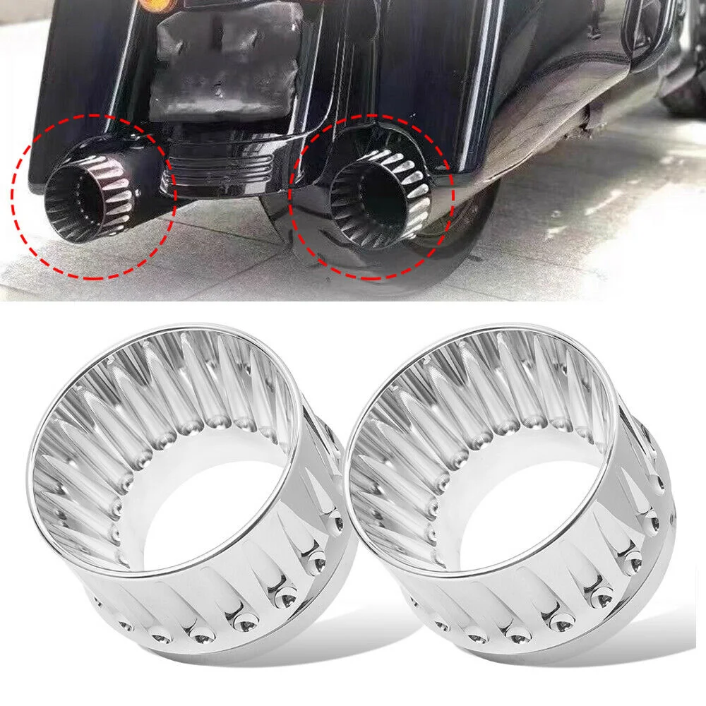 Мотоциклетные хромированные слипоны 4 дюйма алюминиевые глушители для выхлопных